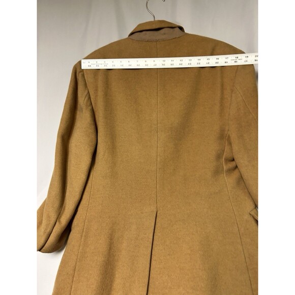 VTG Silver Trumpeter By Hart Schaffner Marx Women's S? 100% Camel Coat Classic - Picture 7 of 10